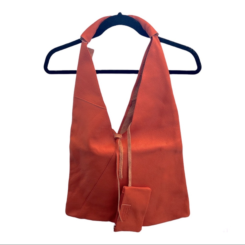 Jijou Capri Gisele large oversized shoulder hobo leather bag